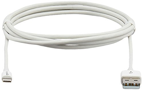 AmazonBasics Apple Certified Lightning to USB Cable - 6 Feet (1.8 Meters), White - ezschedule