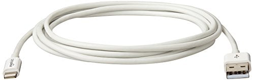 AmazonBasics Apple Certified Lightning to USB Cable - 6 Feet (1.8 Meters), White - ezschedule