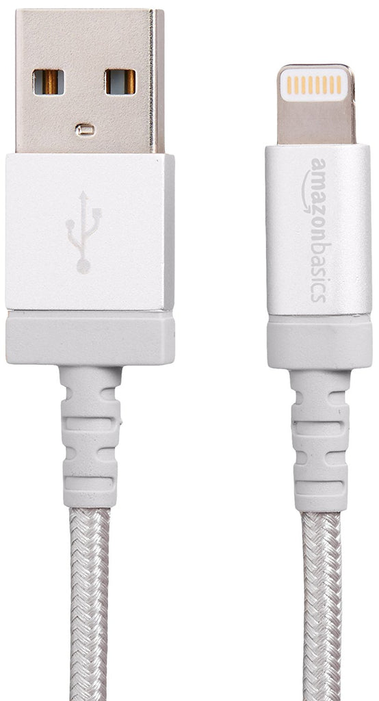 AmazonBasics Nylon Braided USB A to Lightning Compatible Cable - ezschedule